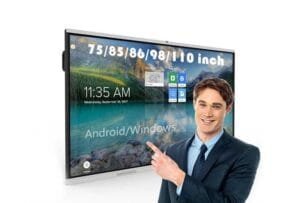 55 inch smart class interactive board