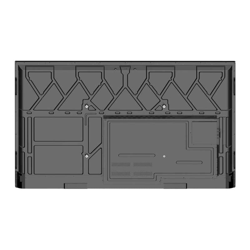 55 to 110 inch inch interactive flat panel with metallic black rear casing