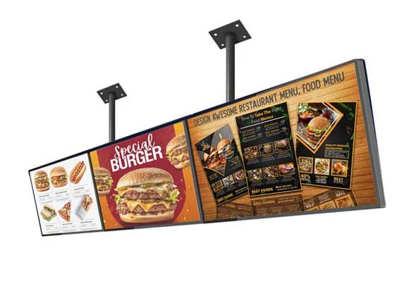 indoor wall mounted digital signage