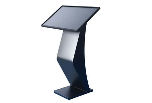 shopping mall digital kiosk with k stand