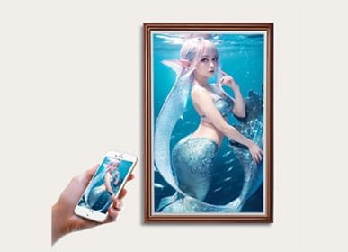 wifi digital smart picture photo frame