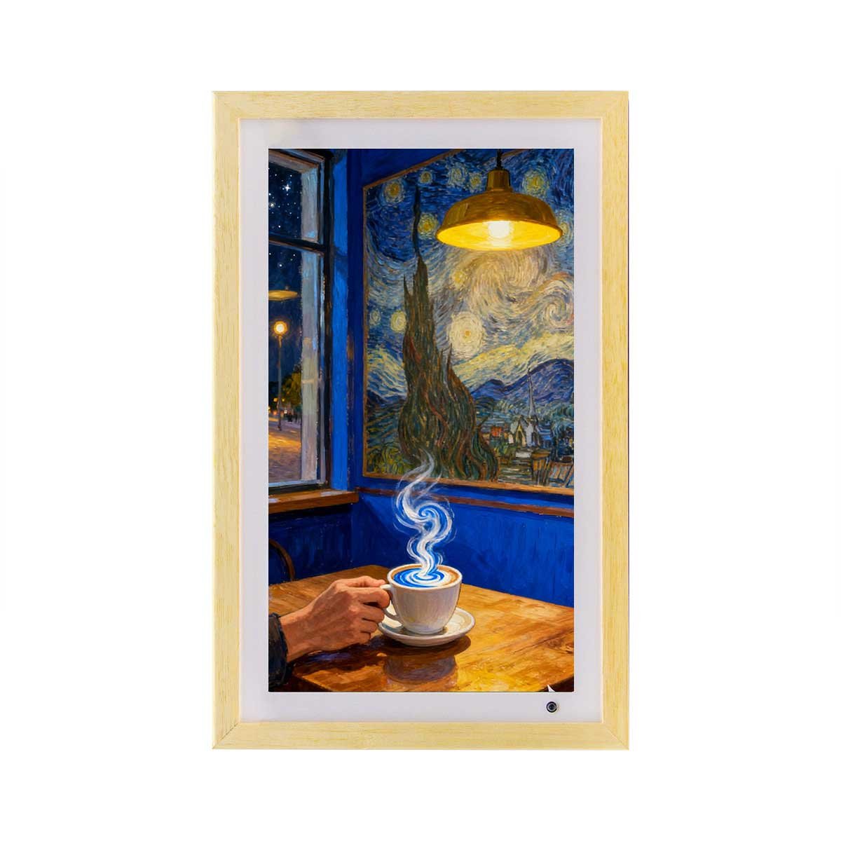 15.6 inch to 21.5 inch compact standard size portrait digital photo frames