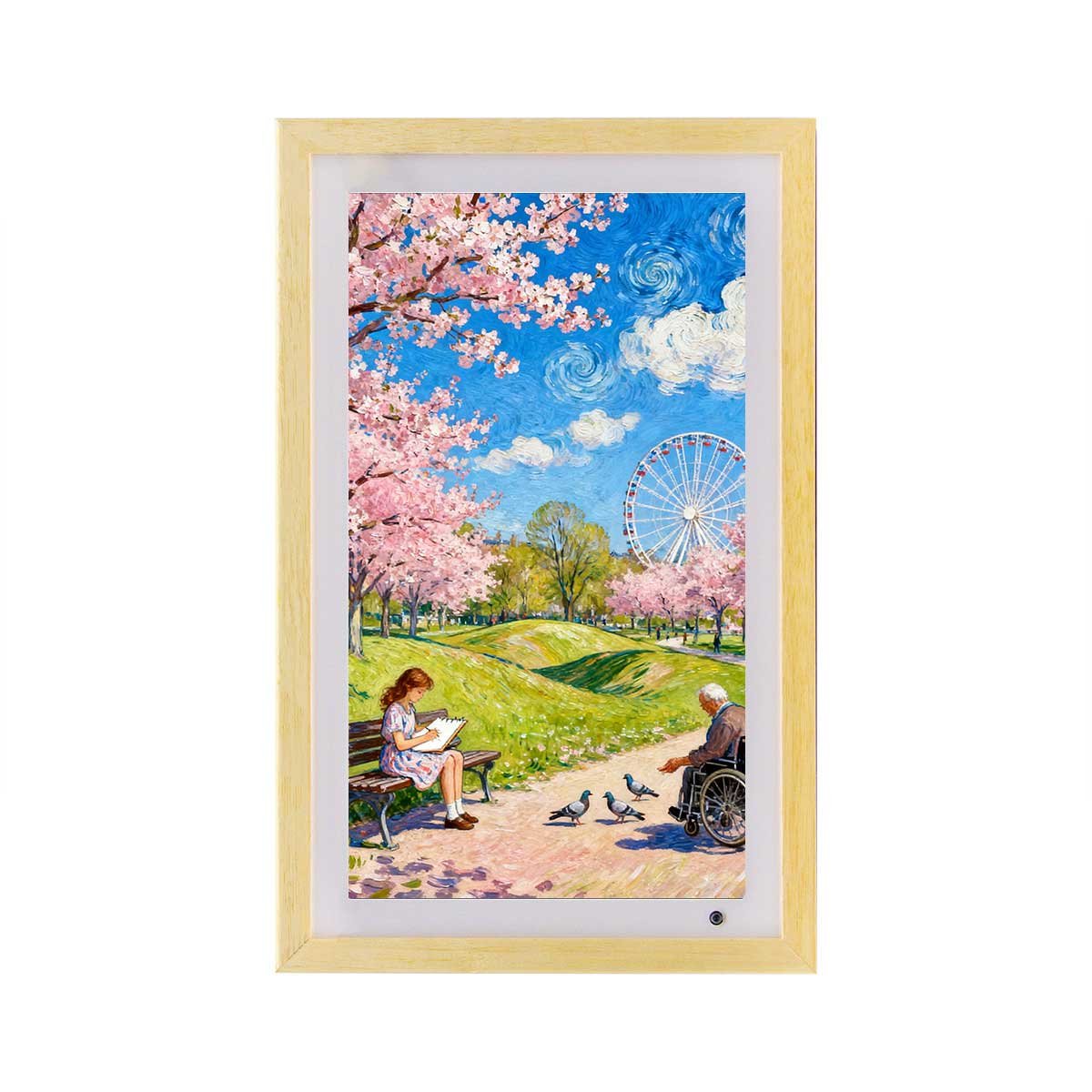 16.5 inch to 21.6 inch electronic photo frame