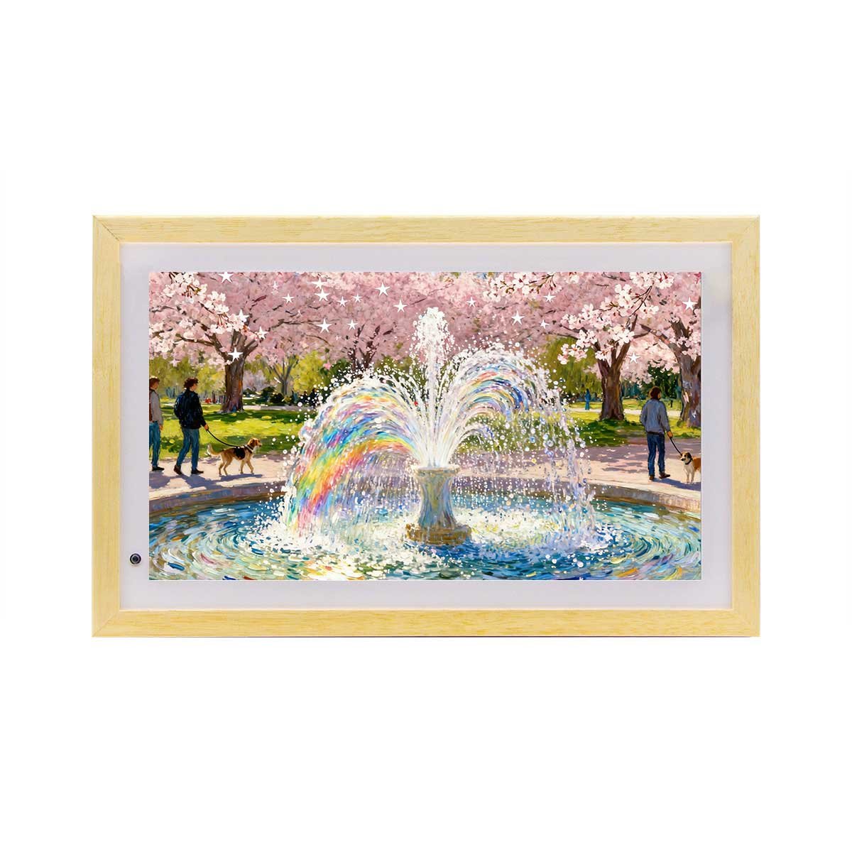 15.6 to 21.5 in landscape digital photo frame compact size digital landscape picture frame