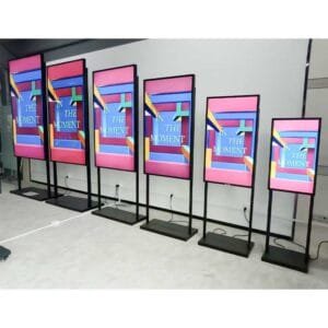 digital window display