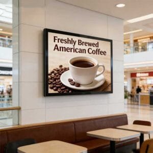 indoor digital advertising screens